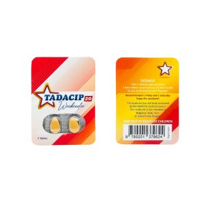 Tadacip Tadalafil Tablets (cialis) IP 20mg (60 tablets)
